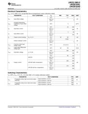 LMV331M5/NOPB datasheet pdf 5 page