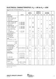OPA4277UA/2K5 datasheet pdf 3 page