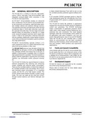 PIC16C715-20I/SO datasheet pdf 3 page