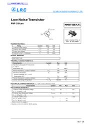 MMBT5087LT1 datasheet pdf 1 page