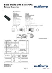 2CT3032-W04400 datasheet pdf 1 page