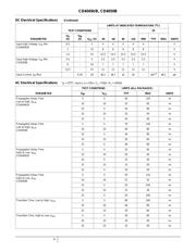 CD4050BDE4 datasheet pdf 4 page