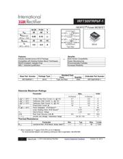 IRF7309TRPBF-1 datasheet pdf 1 page