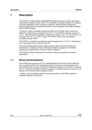 STCN75M2E datasheet pdf 6 page