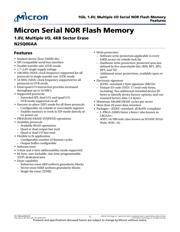 N25Q00AA11G1240E datasheet pdf 1 page