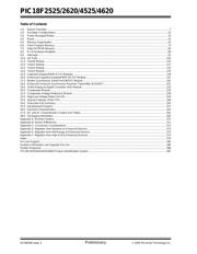 PIC18LF4620-I/P datasheet pdf 6 page
