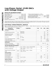 MAX5176AEEE datasheet pdf 2 page