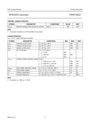 PMMT491A datasheet pdf 4 page