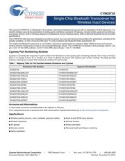 BCM20730A1KMLGT datasheet pdf 1 page