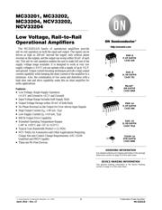 MC33202P datasheet pdf 1 page
