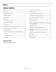 AD8155ACPZ datasheet pdf 2 page