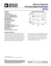 AD7376ARWZ50 datasheet pdf 1 page