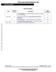 MC68HC705C8ACP datasheet pdf 4 page