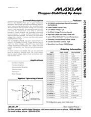 ICL7650CPD datasheet pdf 1 page