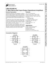 LM6142AIMX/NOPB datasheet pdf 2 page