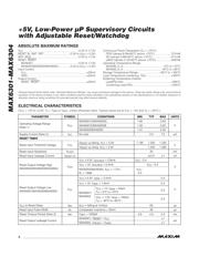 MAX6301CUA+ datasheet pdf 2 page