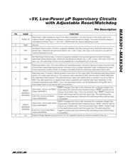 MAX6301CUA+ datasheet pdf 5 page