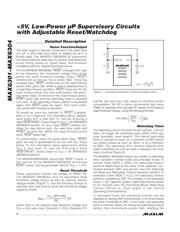 MAX6301CUA+ datasheet pdf 6 page