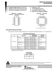 MC74HCT04ANG datasheet pdf 1 page