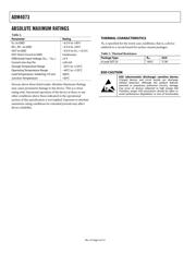 ADM4073TWRJZ-REEL7 datasheet pdf 4 page