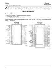TAS5142DDVG4 datasheet pdf 2 page