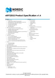 NRF52832-QFAA-R7 datasheet pdf 1 page