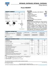 IRF9640STRLPBF datasheet pdf 1 page
