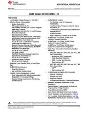 MSP430F5438AIZQW datasheet pdf 1 page