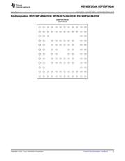 MSP430F5438AIZQW datasheet pdf 5 page