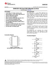 DS90C031BTMX/NOPB datasheet pdf 1 page