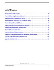 MC68HC11D0CFNE3R datasheet pdf 5 page