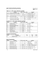 IRF3707 datasheet pdf 2 page