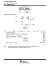 SN74LS245DB datasheet pdf 2 page