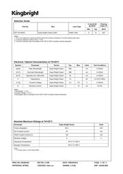 KPT-2012SGC datasheet pdf 2 page