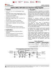 LM2574HVM-3.3/NOPB datasheet pdf 1 page