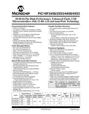 PIC18F4553-IPT datasheet pdf 3 page
