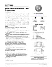 NCV7342MW3R2G datasheet pdf 1 page