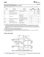 LM4940TSX/NOPB datasheet pdf 4 page