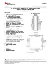 MAX3243EIPW datasheet pdf 1 page