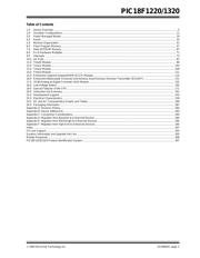 PIC18LF1320-I/SOG datasheet pdf 5 page