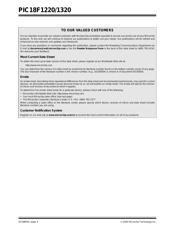 PIC18LF1320-I/SOG datasheet pdf 6 page