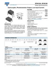 SFH618A-3 datasheet pdf 1 page