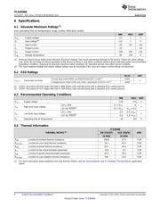 TCA9548AMRGER datasheet pdf 4 page