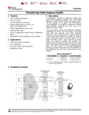 TPA6120A2DWPG4 datasheet pdf 1 page