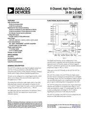AD7739BRUZ datasheet pdf 1 page