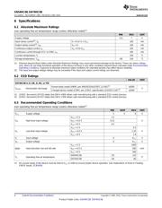 SN74HC08DBR datasheet pdf 4 page