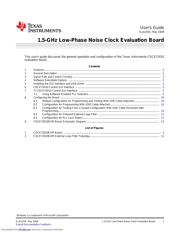 CDCE72010EVM datasheet pdf 1 page