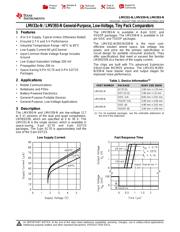 LMV331M7X/NOPB datasheet pdf 1 page