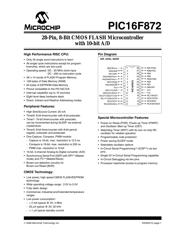 PIC16F872-I/SP datasheet pdf 3 page
