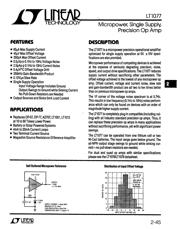 LT1077IN8 datasheet pdf 1 page
